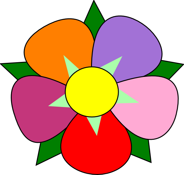 Clipart Of Single, Flower And Singles - Png Download (600x571), Png Download