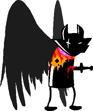 Jack Noir Wiki Mspaint Adventures En Español Fandom Clipart (307x366), Png Download