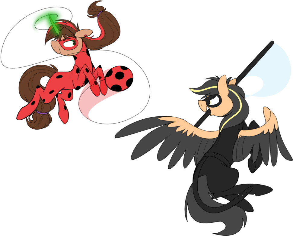 Cait Noir, Miraculous Ladybug, Oc, Oc Only, Oc Clipart (1024x813), Png Download