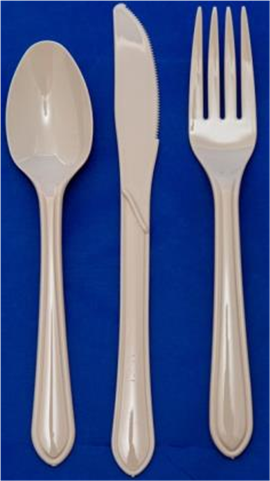 Superior Heavy Duty Disposable Fork Cream Clipart (800x945), Png Download