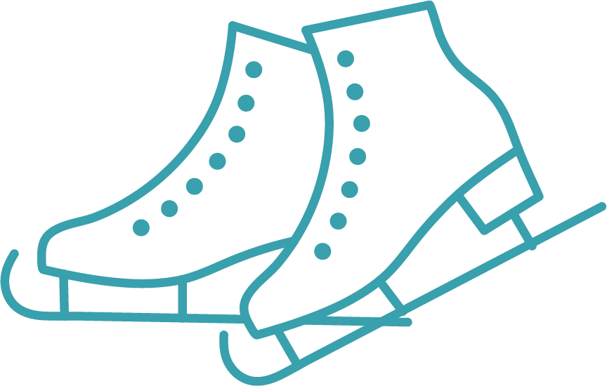 Skates Clipart (864x550), Png Download