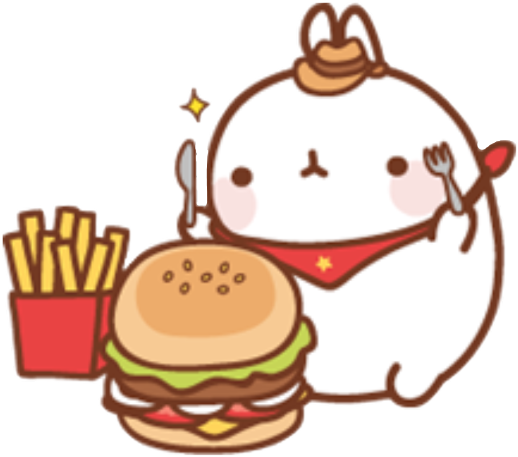 Cute Kawaii Food Clipart (1024x902), Png Download
