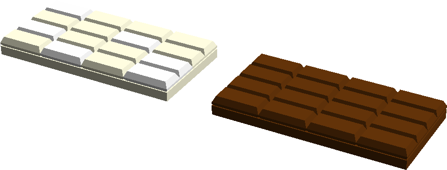 Chocolate Bars Clipart (1126x559), Png Download