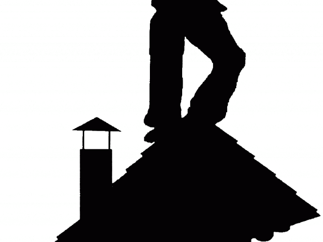 Rooftop Clipart Silhouette - Png Download (640x480), Png Download