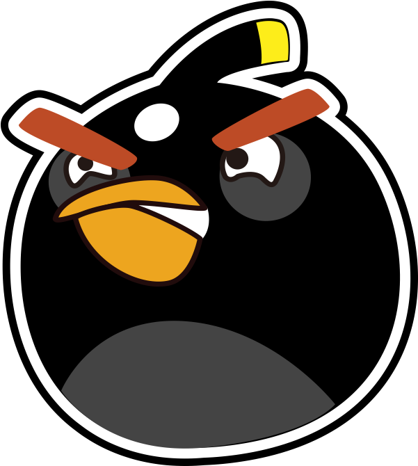 Green Bird Angry Birds Clipart (800x800), Png Download