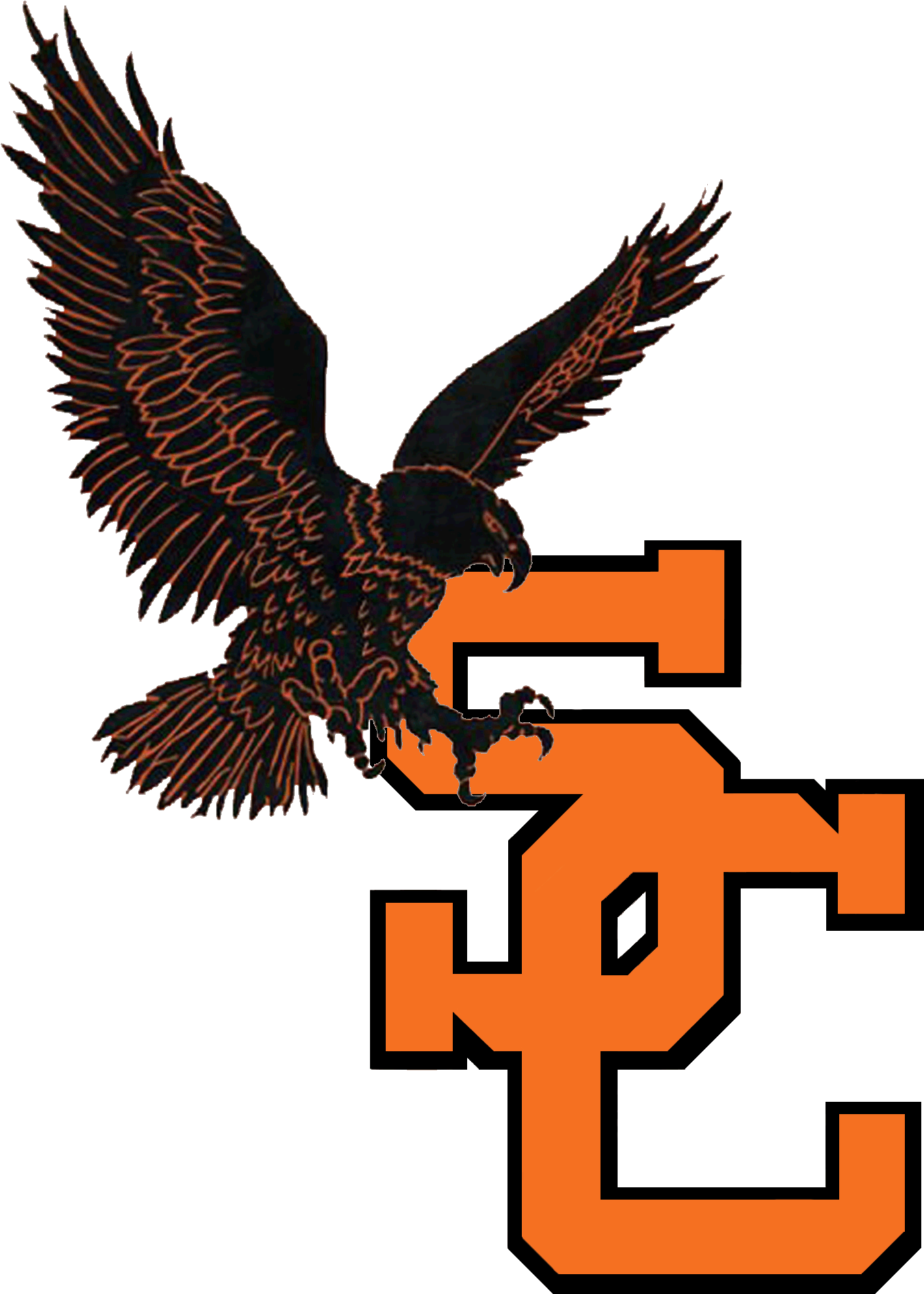 Hawk Logo Pin Hawk Clipart - Png Download - Full Size Clipart (#2551528) - PinClipart