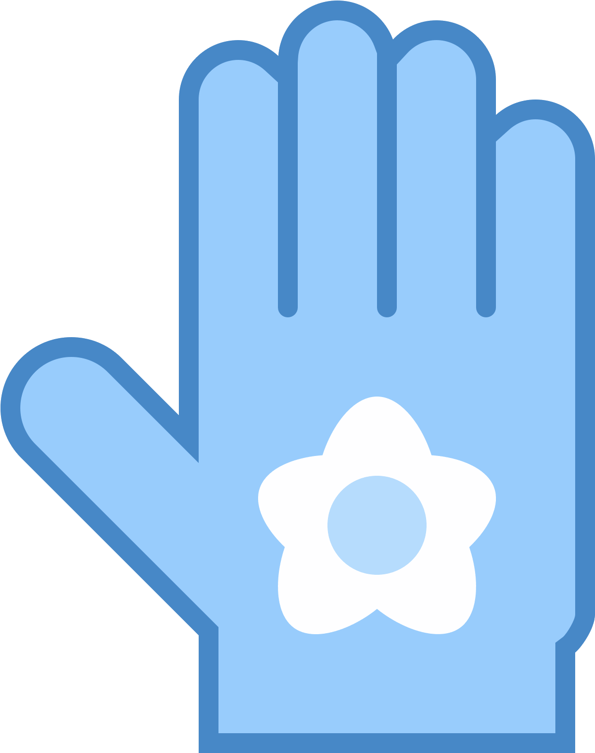 Garden Gloves Icon Clipart (1600x1600), Png Download
