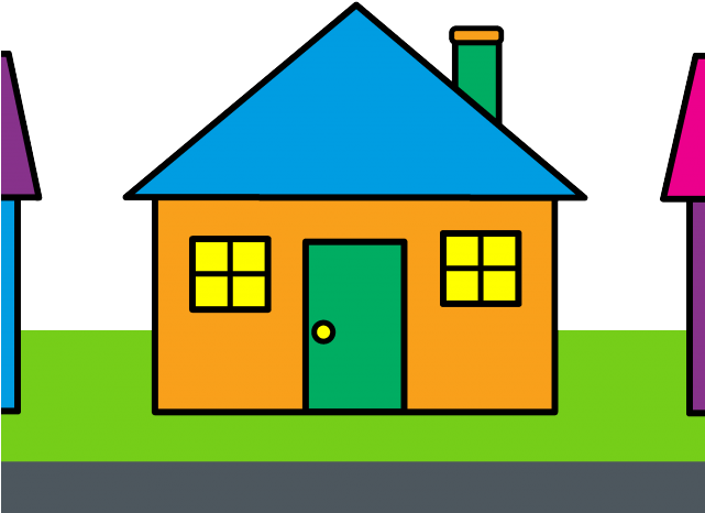 Pentagon Clipart House - Png Download (640x480), Png Download