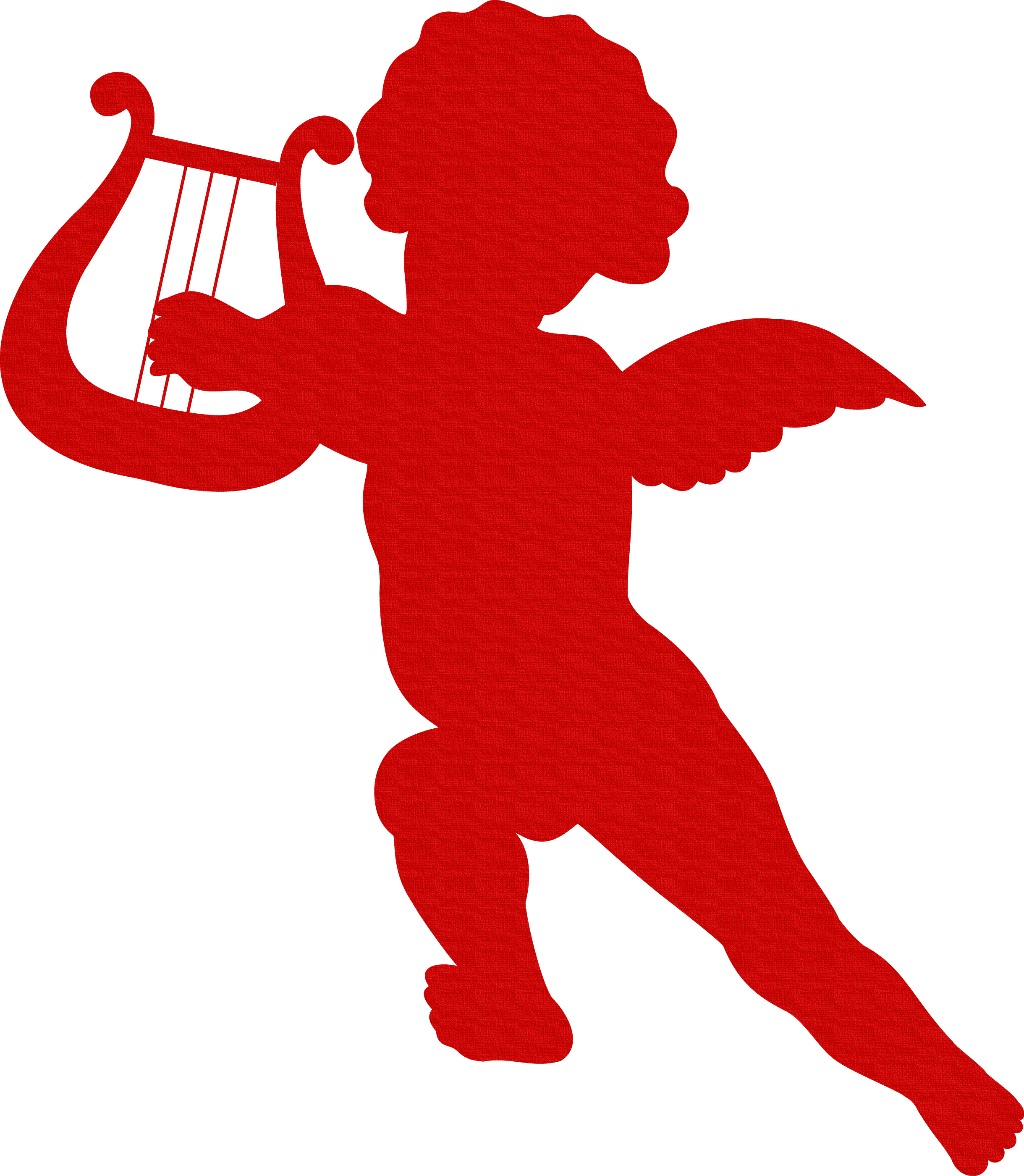 Cupid Clip Art With A Transparent Background - Png Download (2439x2800), Png Download