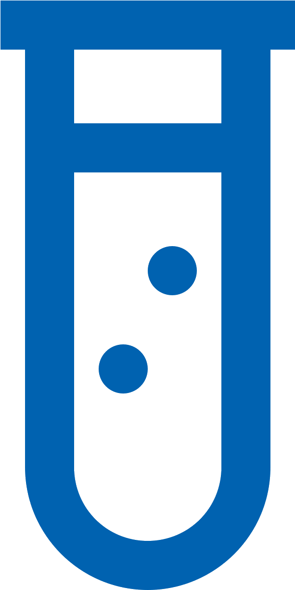 Thin Test Tube Icon Clipart (1600x1600), Png Download