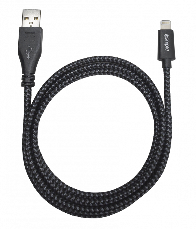 Ulinxmax Usb Cable With Lightning Connector Clipart (800x800), Png Download