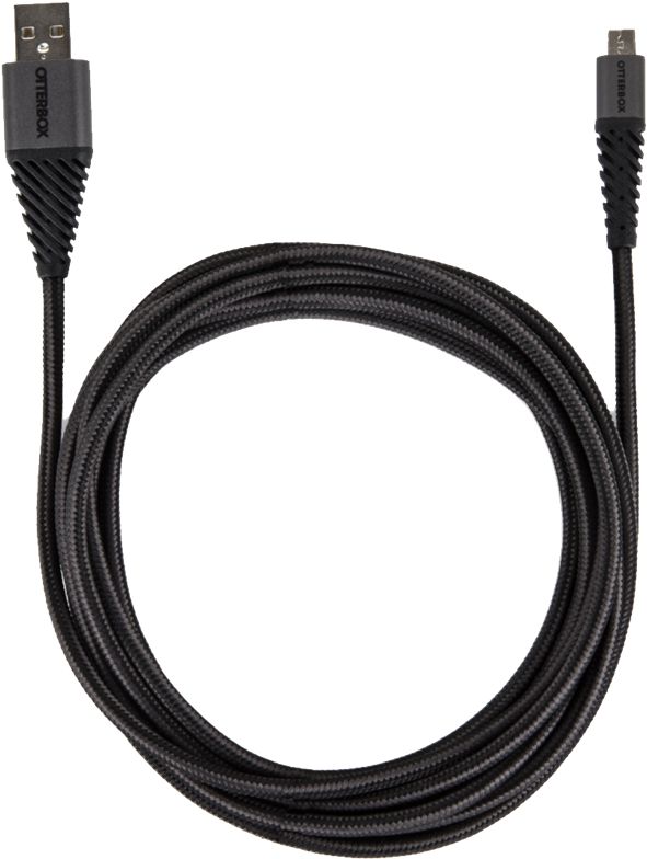 Otterbox Microusb 300cm Charge/sync Cable Clipart (607x800), Png Download