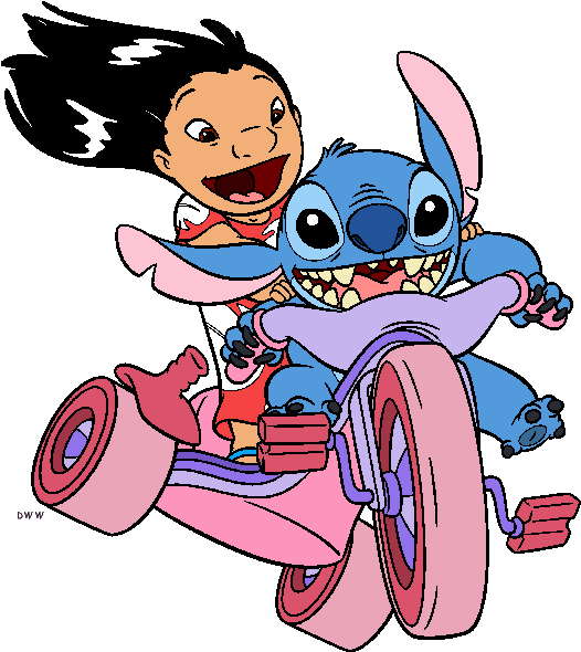 Lilo And Stitch Clip Art Images - Png Download (550x625), Png Download