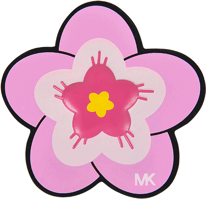 Michael Michael Kors Stickers Hibiscus Multicolore Clipart (2000x2000), Png Download