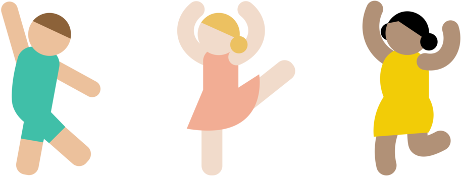 With A Set Program, Our Tiny Dancers Learn How To Count Clipart (1000x351), Png Download