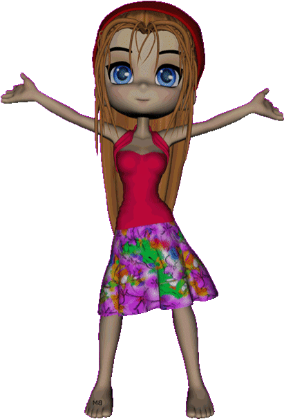 #animated#girl Emoji#girl Clipart (800x622), Png Download