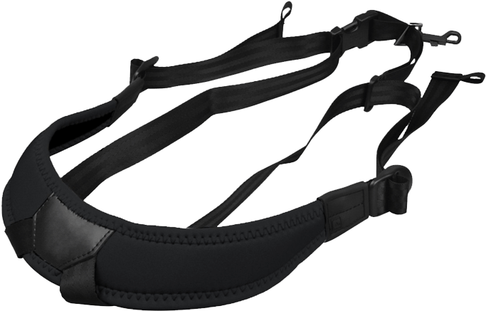 Harnais Pour Saxophone Pour Enfant Tour De Cou Noir Clipart (800x800), Png Download