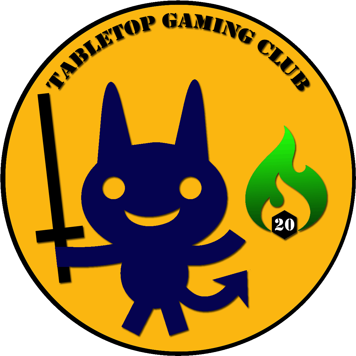 Student Bulletin Tabletop Gaming Club Clipart (1200x1200), Png Download
