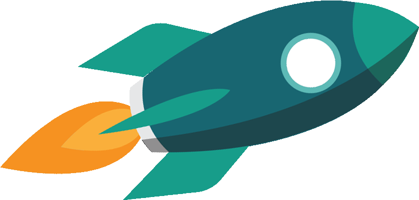 Rocket In Flight Clipart (960x700), Png Download