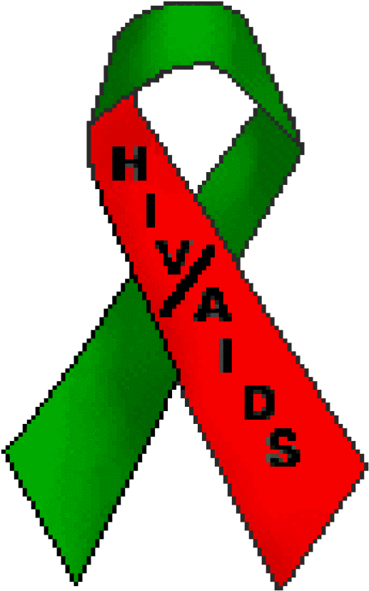 Locate Black Hiv Aids Awareness Month Support Ribbons Clipart (640x897), Png Download