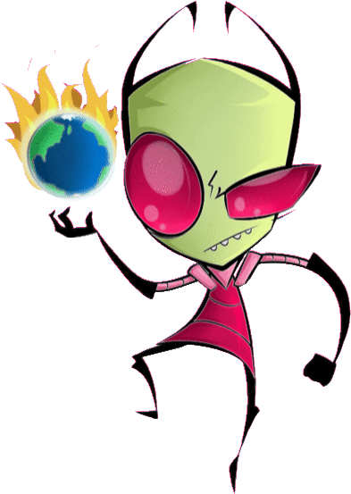 Zim's World Domination By N33rrx Zim World Domination Clipart (558x646), Png Download