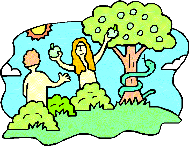 Free Download Clip Art Clipart Garden Of Eden Creation - Png Download (735x574), Png Download