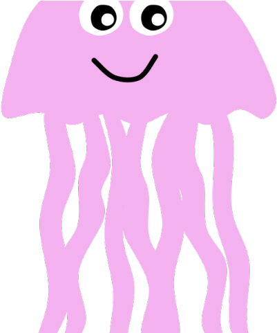 Jellyfish Clipart Red Jellyfish - Png Download (640x480), Png Download