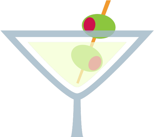 Goblet Clipart Cocktail - Png Download (640x480), Png Download