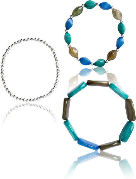 Flourish Bracelet Set Clipart (645x645), Png Download