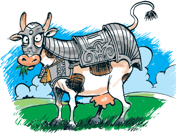 Doctors Clipart Cow - Png Download (695x526), Png Download