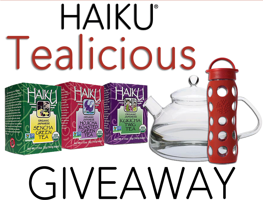 Love This Haiku "tealicious" Giveaway For A Chance Clipart (1000x773), Png Download