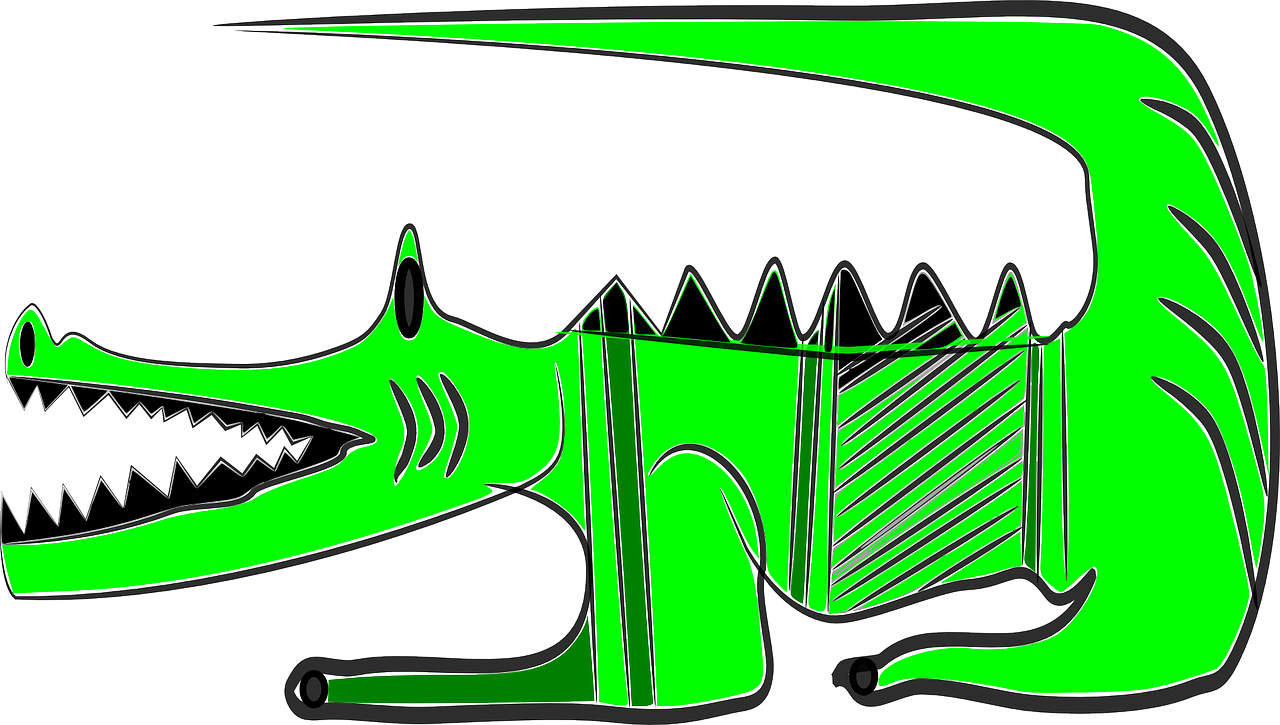 Crocodile Animal Alligator Png Image Clipart (1280x725), Png Download