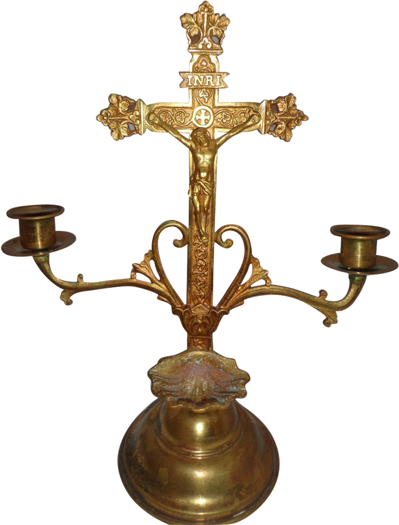 Beautiful All-original Altar Cross Roman Catholic Religious Clipart (1023x1023), Png Download