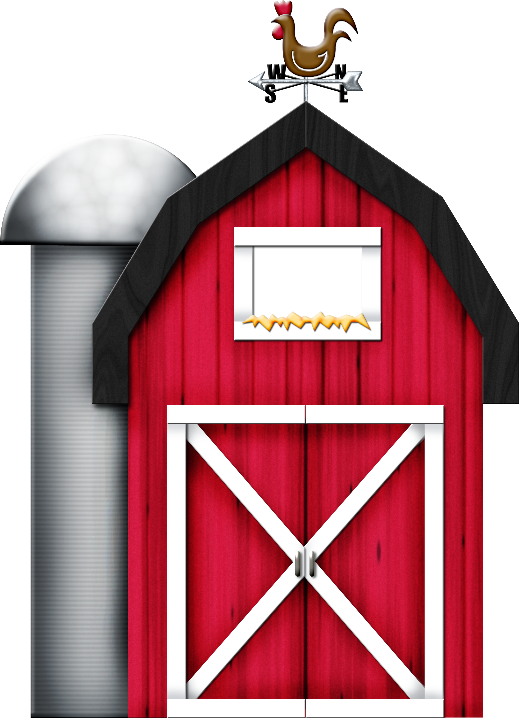 Ettes Barn Clipart (2217x3045), Png Download