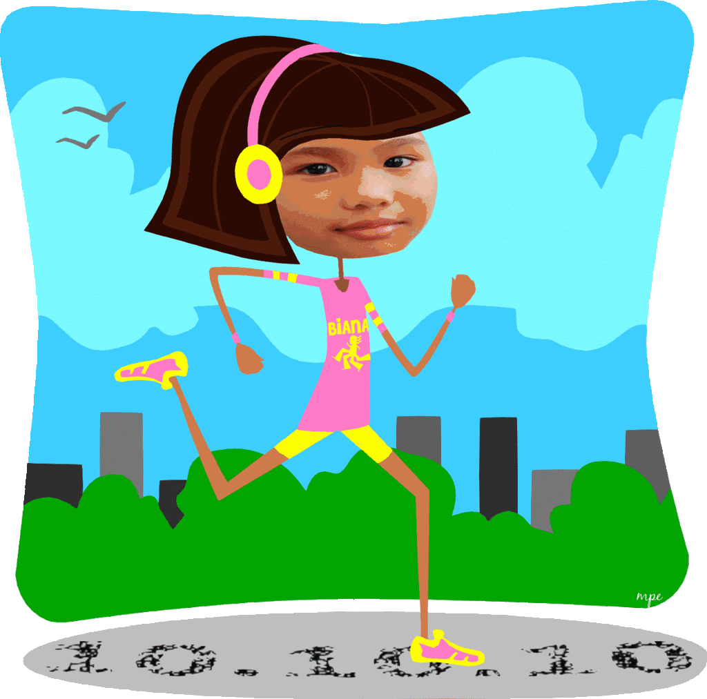 A Run For Pasig River Clipart (1024x1013), Png Download