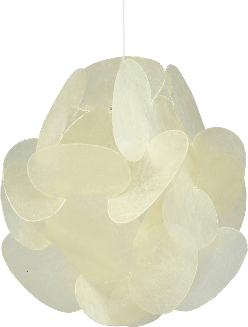 Exquisite Enrico Botta Extra Large Fiberglass Lamp, Clipart (943x1244), Png Download