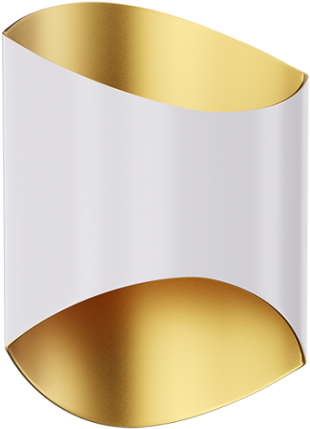 Aplica De Perete Din Metal Section 1005-w / G Clipart (700x1010), Png Download