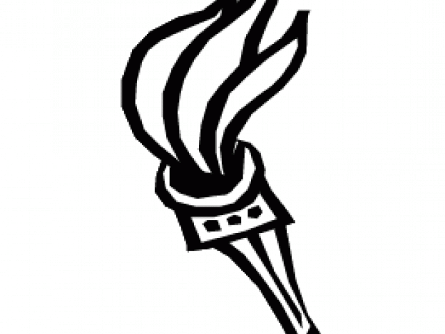 Torch Clipart Olympic Flame - Png Download (640x480), Png Download