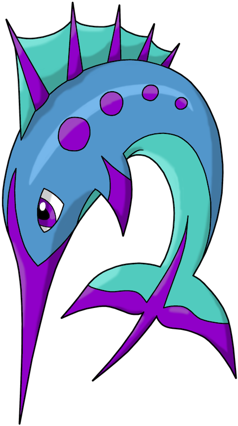 Swordfish Clipart Cool - Png Download (750x1000), Png Download