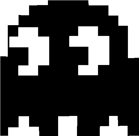 Vinilo Infantil Pacman Pixel Clipart (600x600), Png Download