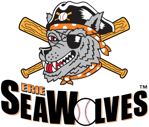 Erie Seawolves Primary Logo Clipart (600x514), Png Download
