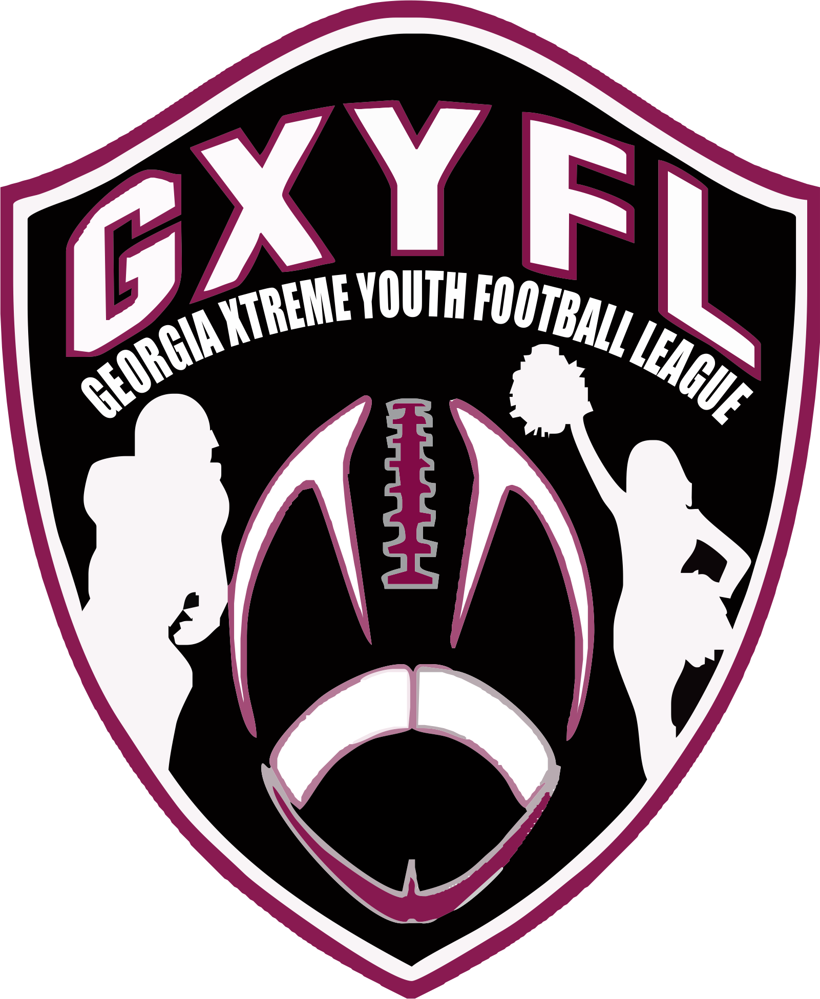 Youth Football Cheer Gif Youth Cheerleading Logos Clipart (1601x1951), Png Download