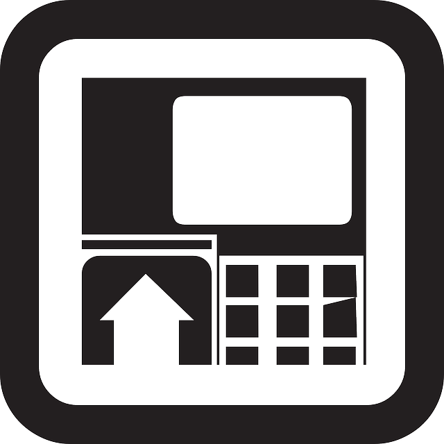 Money, Exchange, Machine, Bank, Atm, Pictogram Clipart (640x640), Png Download