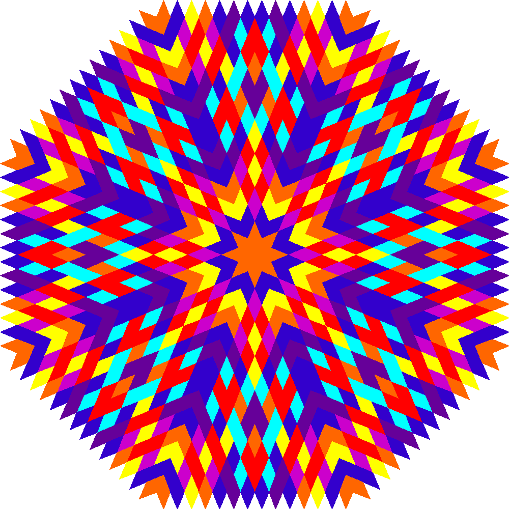 Mandala Mal Anders Clipart (1000x1000), Png Download