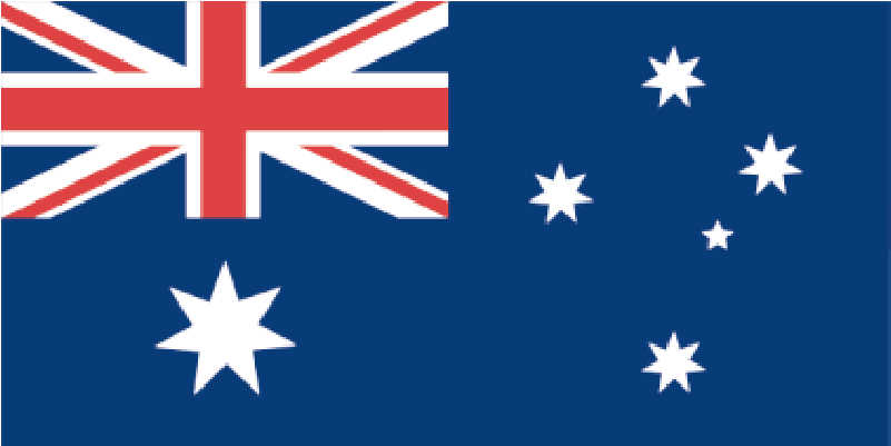 Australian Courtesy Flag Clipart (800x800), Png Download