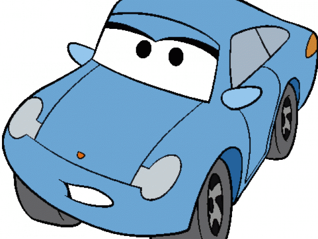 Blue Car Clipart Sally - Png Download (640x480), Png Download