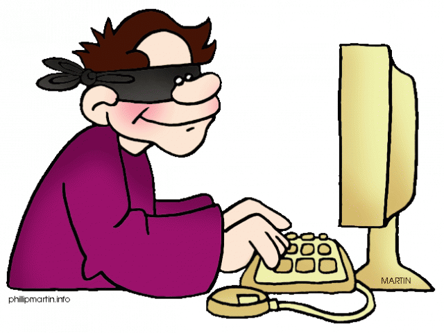 Computer Clipart Criminal - Png Download (640x480), Png Download