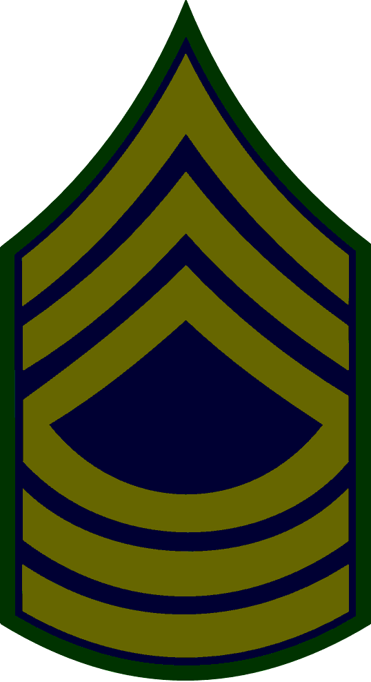 Stripes Clipart Sergeant - Png Download (538x988), Png Download