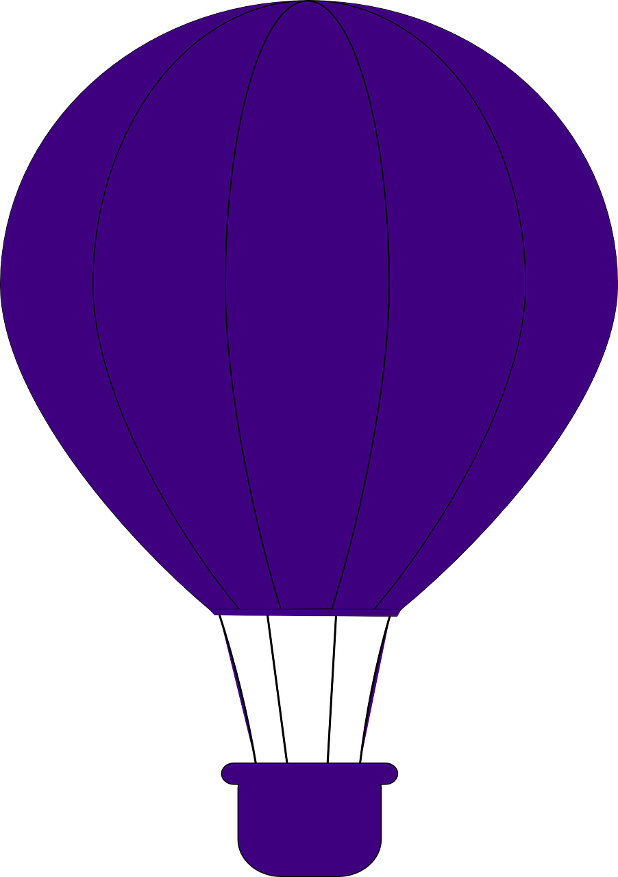 Hot Air Balloon Clip Art - Png Download (902x1280), Png Download