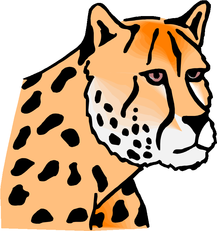 Leopard Fundraising Art Ideas Clipart (750x795), Png Download